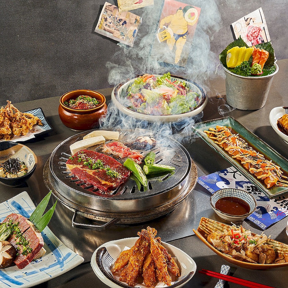 Shogun BBQ is a Japanese restaurant Hanoi that serves the Yakiniku menu
